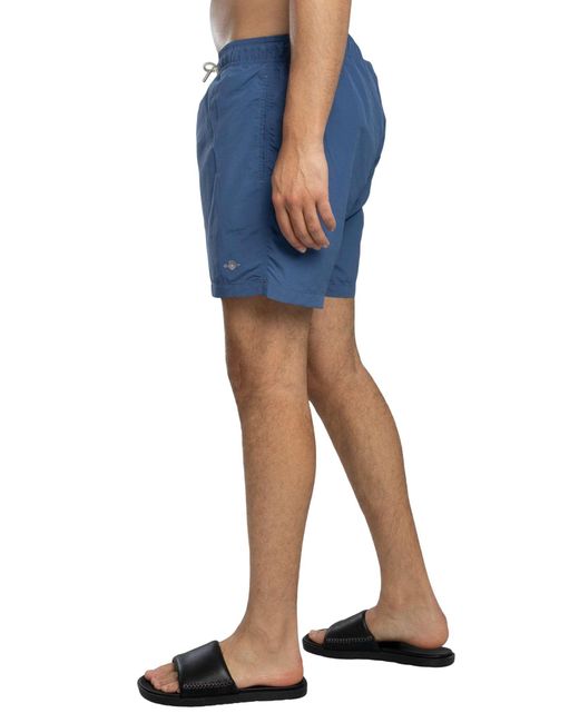 Gant Blue Logo Swim Shorts for men