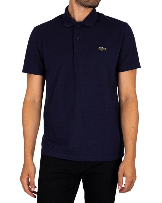 Lacoste Blue Logo Polo Shirt for men