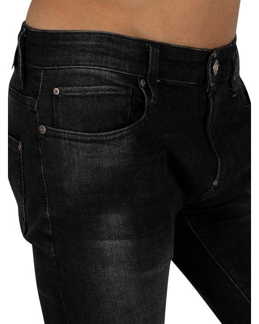 g star black jeans mens