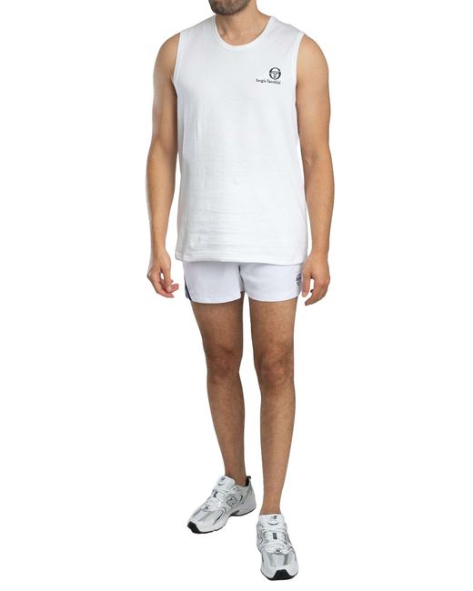 Sergio Tacchini White Sawyer Vest for men