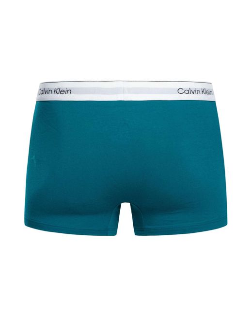 Calvin Klein White 3 Pack Icon Trunks for men