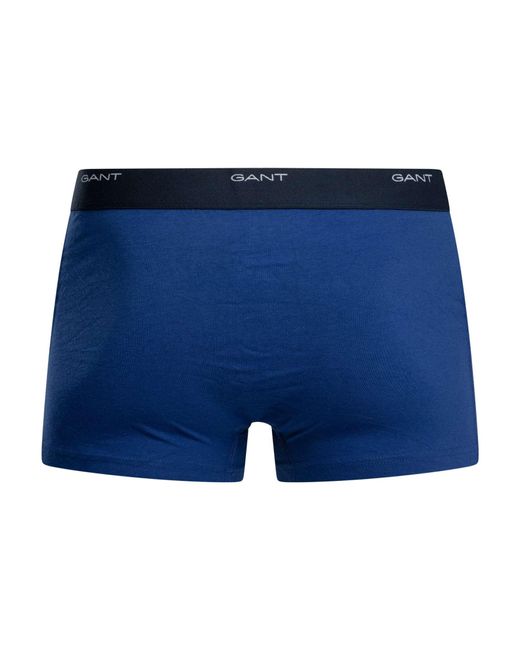 Gant Blue 3 Pack Core Trunks for men