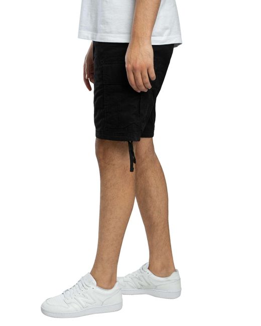 Jack & Jones Black Cole Frank Cargo Shorts for men