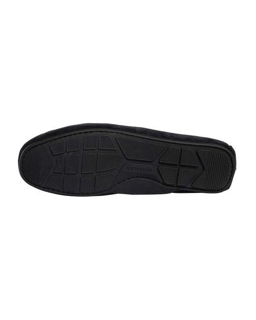 Tommy Hilfiger Blue Core Suede Driver Shoes for men