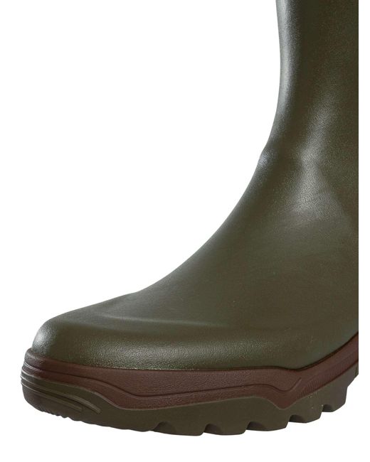 Aigle Green Parcours 2 Low Wellington Boots for men