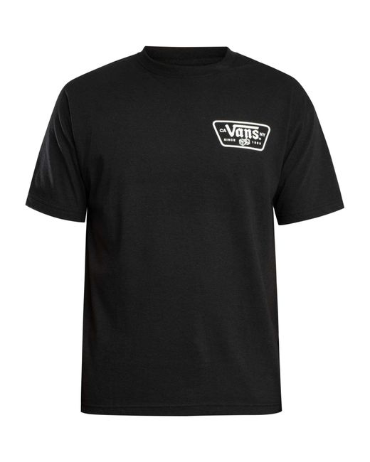 Vans Black Back Patch T-shirt for men
