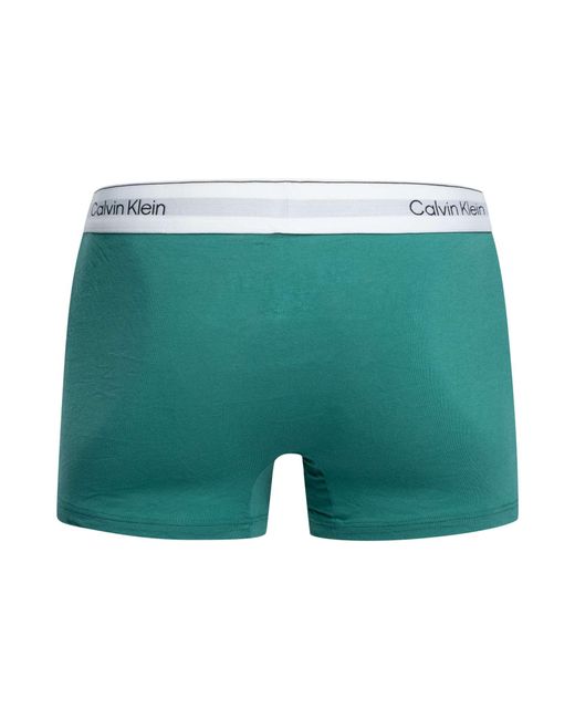 Calvin Klein Black 5 Pack Icon Trunks for men
