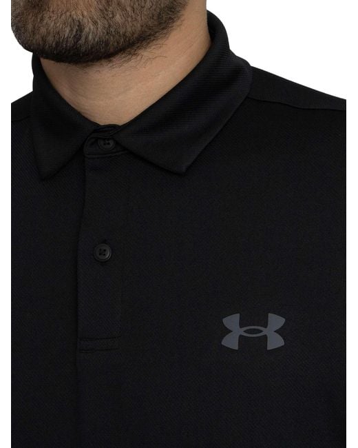 Under Armour Black Matchplay Polo Shirt for men