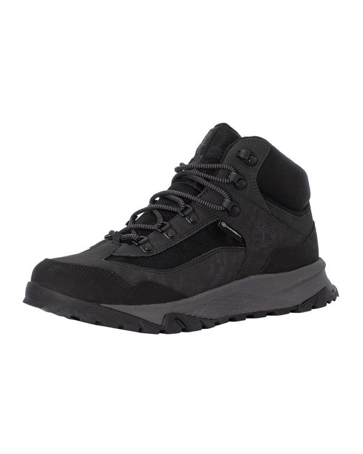 Timberland Black Lincoln Peak Mid Hiker Boots for men