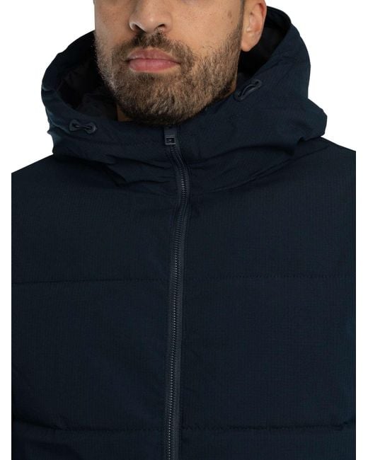Jack & Jones Blue Global Puffer Jacket for men