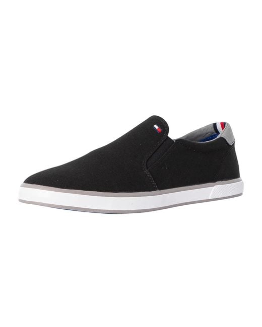 Tommy hilfiger on sale slip on trainers