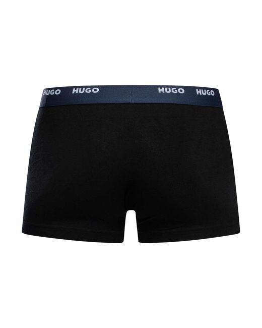 HUGO Black 5 Pack Trunks for men
