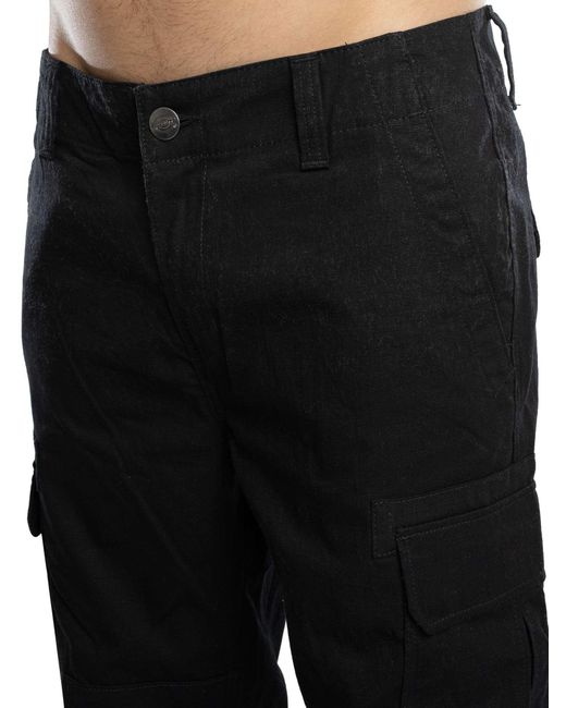 Dickies Black Millerville Cargo Trousers for men