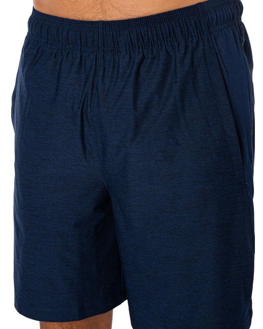 Under Armour Blue Tech Vent Shorts for men