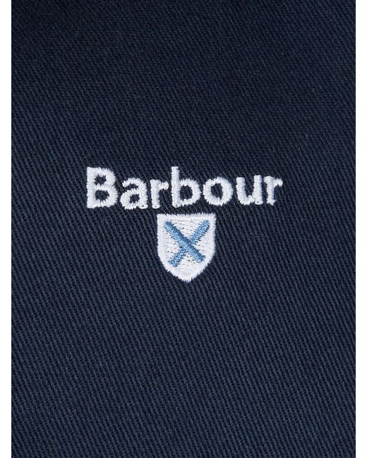 Barbour Blue Cascade Holdall Bag for men