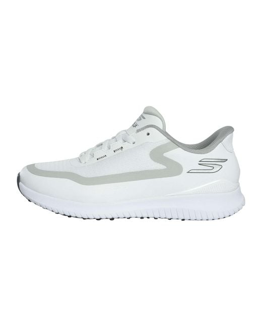 Skechers White Flite Spikeless Slip-In Golf Shoe Golf Shoes/ 9.5 D for men