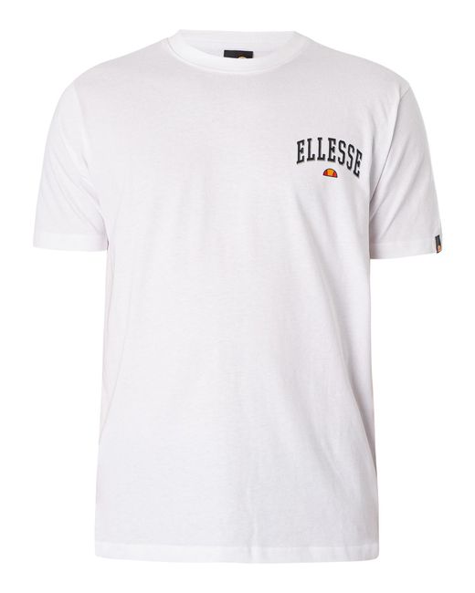 Ellesse White Harvardo T-shirt for men