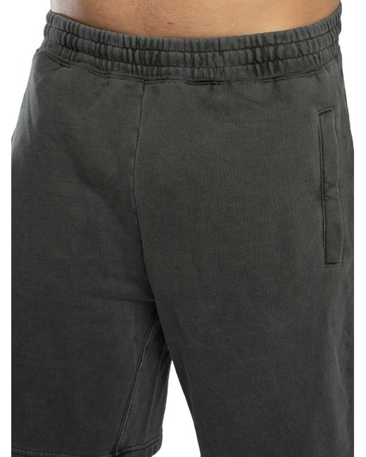 Carhartt Black Nelson Sweat Shorts for men