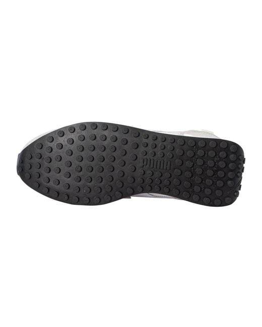PUMA White Future Rider Mix Elevate Trainers for men