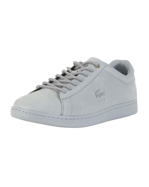 Lacoste Light Blue Carnaby Evo 118 1 G Spm Trainers