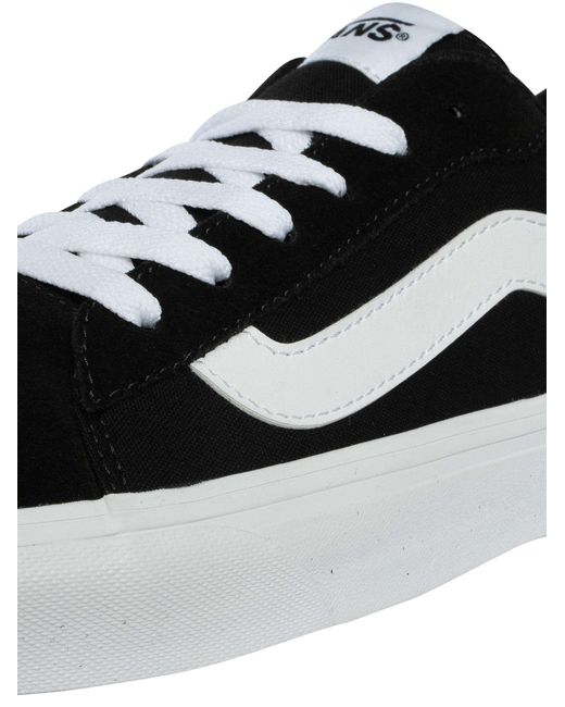 Vans Black Vero Suede Trainers for men