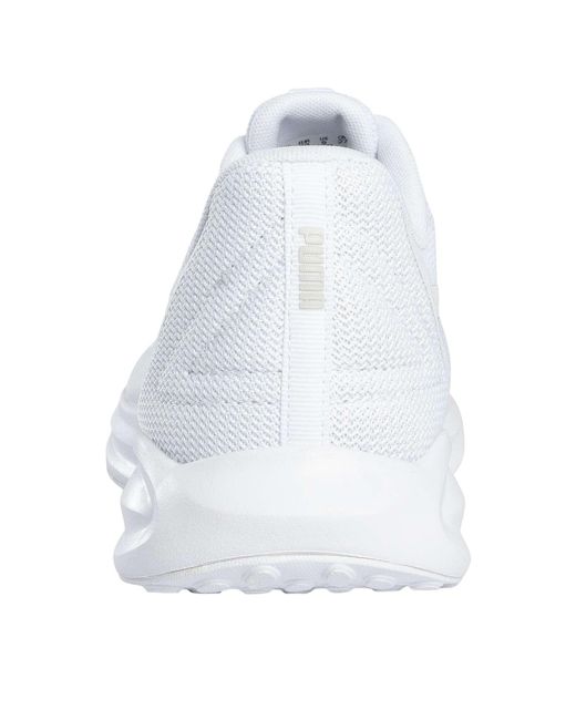 PUMA White Twitch Runner Trainers for men
