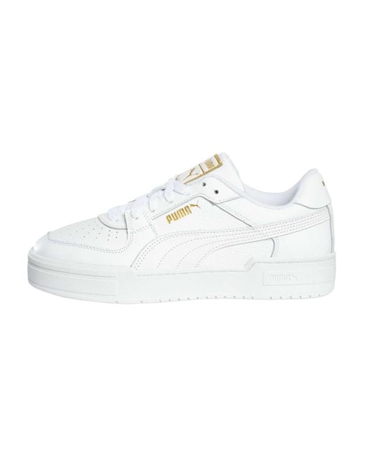 PUMA White Ca Pro Classic Leather Trainers for men