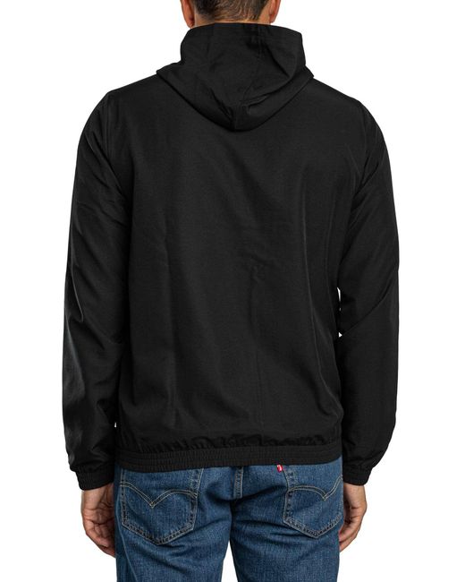 Lacoste Black Logo Lightweight Jacket for men