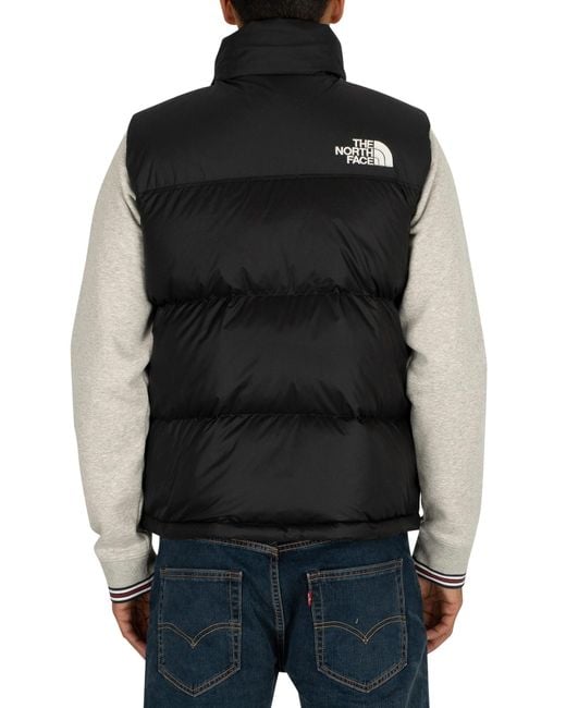 The North Face Synthetic 1996 Retro Nuptse Gilet in Black for Men - Save 26% - Lyst