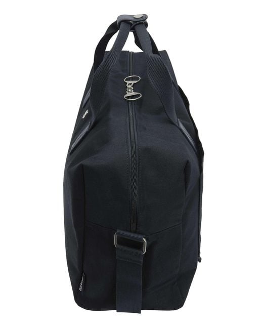 Barbour Blue Cascade Flight Bag for men