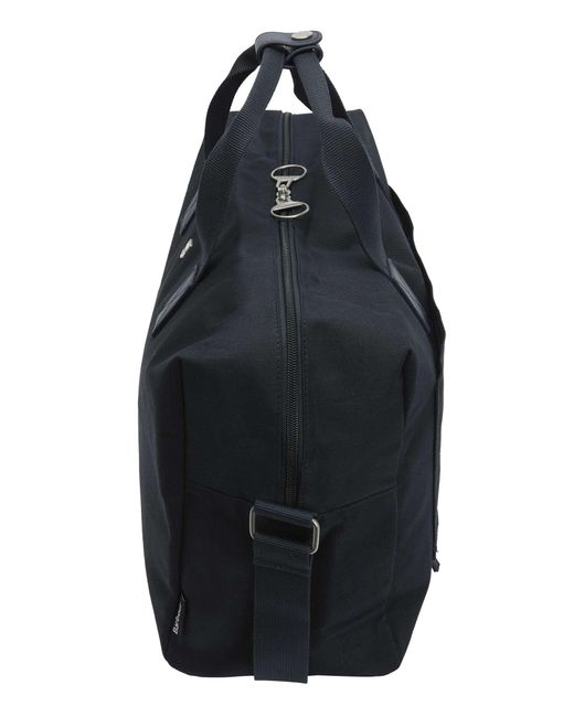 Barbour Blue Cascade Flight Bag for men