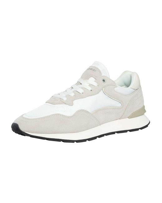 HOFF White City Suede Trainers for men