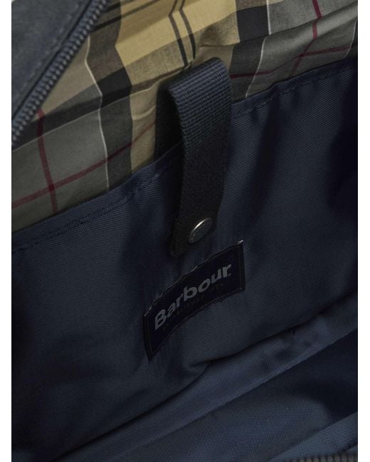 Barbour Blue Cascade Flight Bag