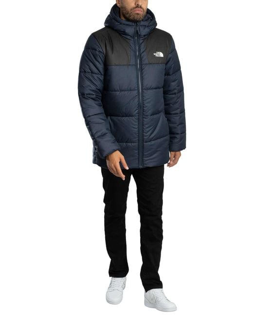 The North Face Blue Massif Synthetic Puffer Jacket for men