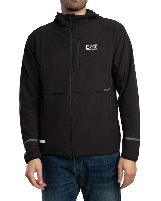 EA7 Black Ventus 7 Athlete Jacket for men
