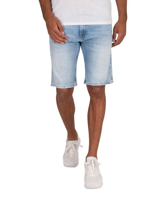 Tommy Hilfiger Scanton Slim Denim Shorts in Blue for Men | Lyst Canada