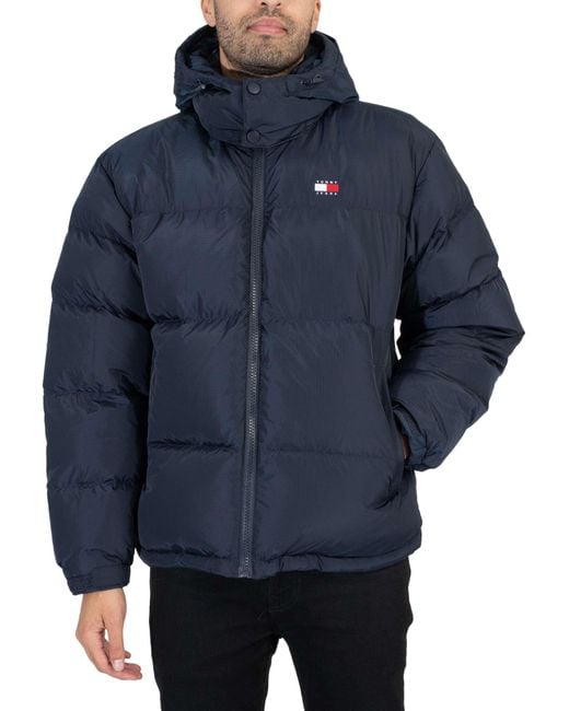 Tommy Hilfiger Blue Alaska Puffer Jacket for men