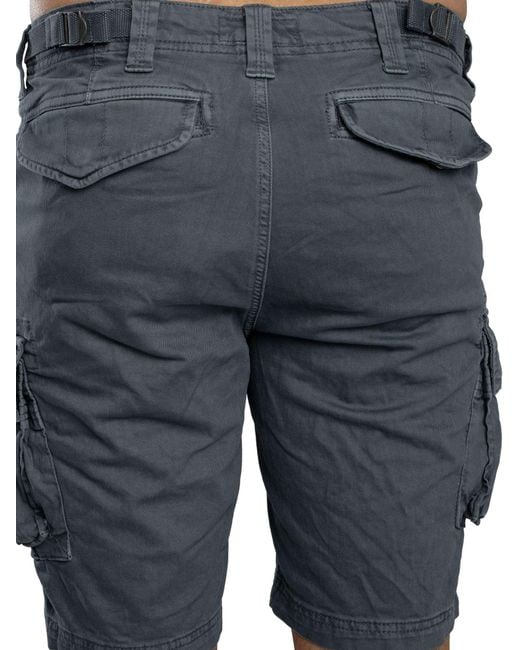 Superdry Blue Core Cargo Shorts for men