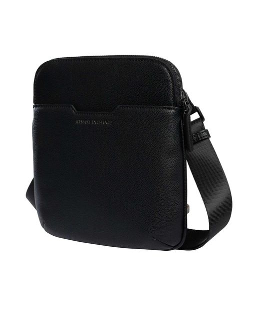 ARMANI EXCHANGE Blue Branded Square Crossbody Bag for men