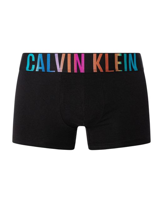 Calvin Klein Black Intense Power Trunks for men