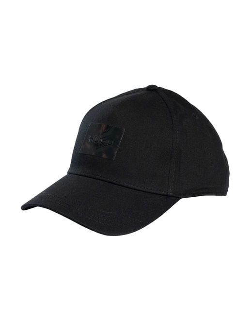HUGO Black Jude Trucker Cap for men