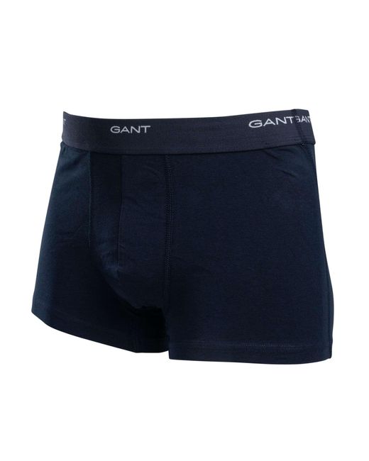 Gant Blue 3 Pack Core Trunks for men