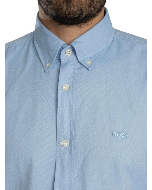 Boss Blue Rickert Shirt for men