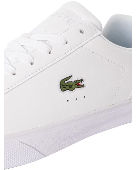 Lacoste White Lerond Trainers for men