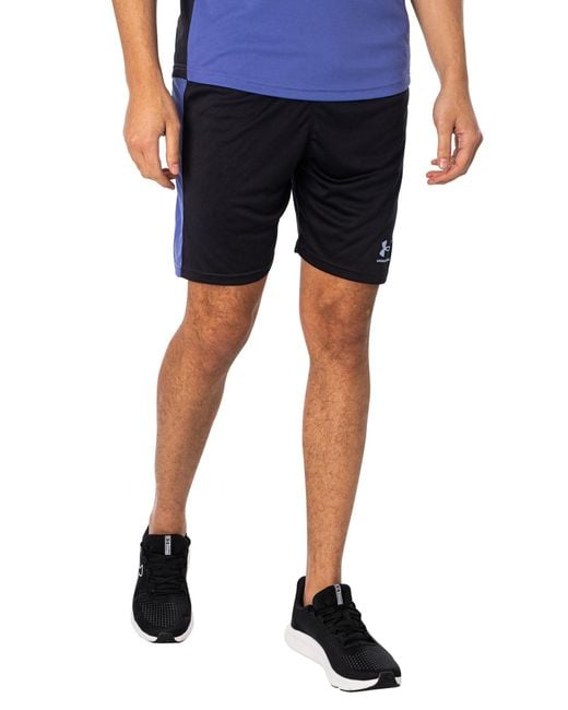 Under Armour Blue Challenger Knit Shorts for men