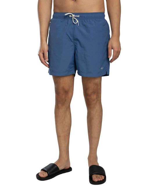 Gant Blue Logo Swim Shorts for men
