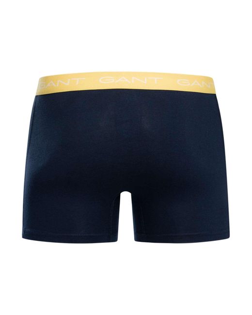 Gant Blue 3 Pack Boxer Briefs for men