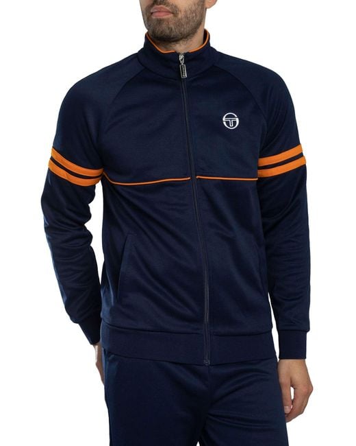 Sergio Tacchini Blue Orion Track Jacket for men