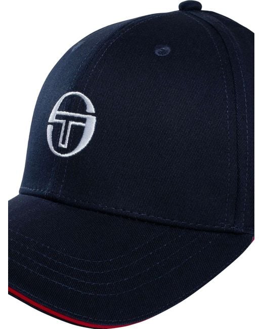 Sergio Tacchini Blue Cortona Peaked Cap for men