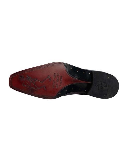 Jeffery West Brown Wing Leather Chelsea Boots for men